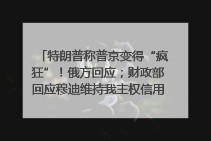 特朗普称普京变得“疯狂”！俄方回应；财政部回应穆迪维持我主权信用评级；小米辟谣“定制芯片”；不听人类指挥，OpenAI模型拒关闭丨每经早参