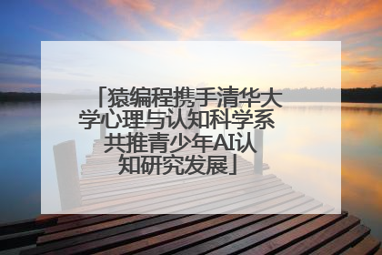 猿编程携手清华大学心理与认知科学系 共推青少年AI认知研究发展
