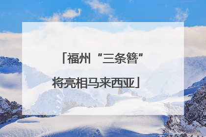 福州“三条簪”将亮相马来西亚