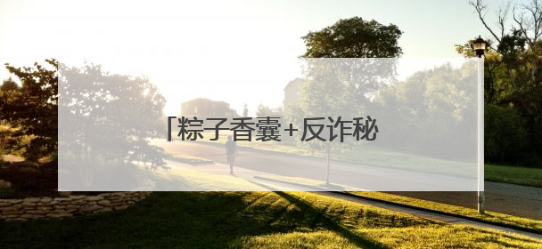 粽子香囊+反诈秘笈，郑州上街这个端午活动太上头！