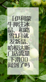伊利蒙牛押注冰品、和路雪1月就发新品、哈根达斯门店流量下滑⋯⋯闻到了吗？今年夏天冰淇淋市场的火药味