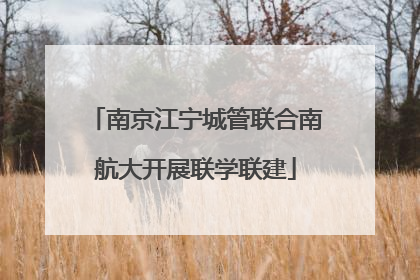 南京江宁城管联合南航大开展联学联建