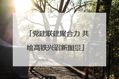 党建联建聚合力 共绘高铁兴诏新图景