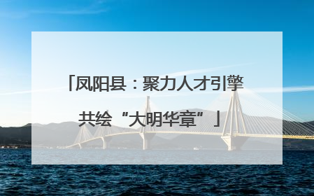 凤阳县：聚力人才引擎 共绘“大明华章”