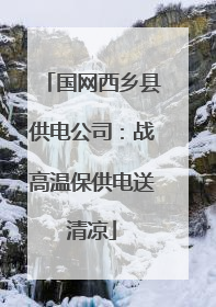 国网西乡县供电公司：战高温保供电送清凉