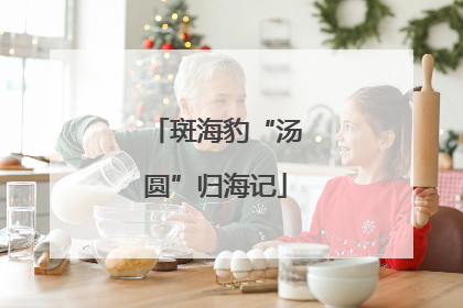 斑海豹“汤圆”归海记