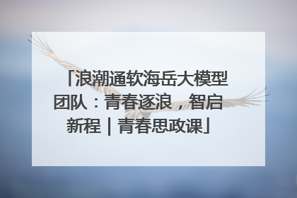 浪潮通软海岳大模型团队：青春逐浪，智启新程｜青春思政课
