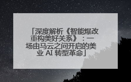 深度解析《智能爆改 重构美好关系》：一场由马云之问开启的美业 AI 转型革命