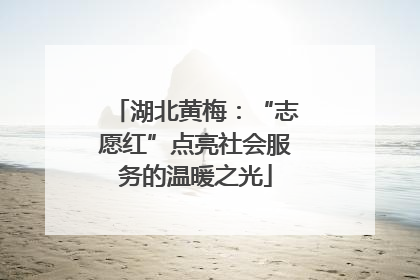 湖北黄梅：“志愿红”点亮社会服务的温暖之光