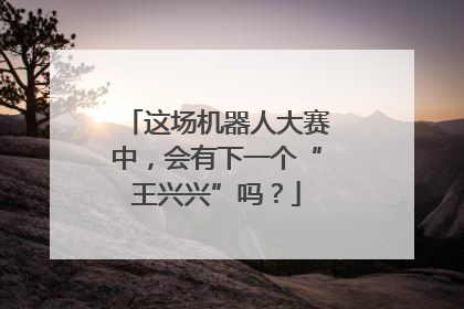 这场机器人大赛中，会有下一个“王兴兴”吗？