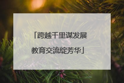 跨越千里谋发展 教育交流绽芳华