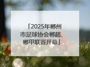 2025年郴州市足球协会郴超、郴甲联赛开幕