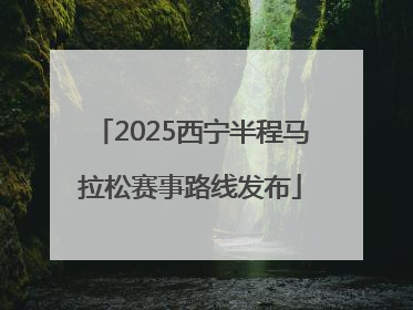 2025西宁半程马拉松赛事路线发布